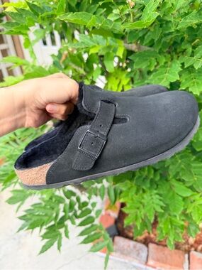 BIRKENSTOCK BOSTON SHEARLING size 40